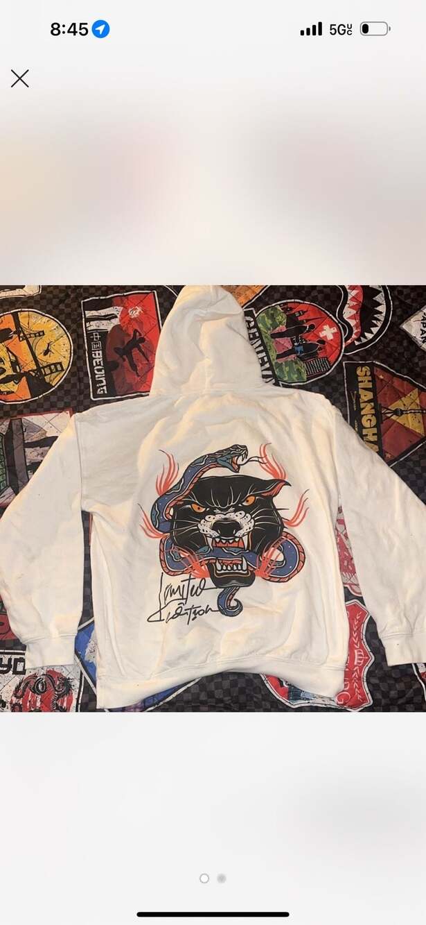 Limited Edition Panther and Snake Graphic Hoodie